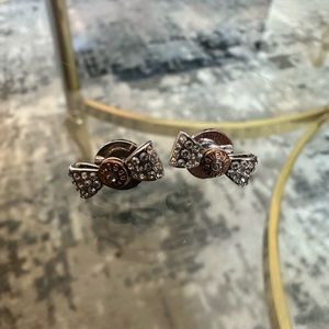 Henri Bendel Bow-tie earrings